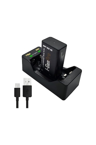 I-gen Batteries D915 2 Li Aa/aaa/9v Pil Şarj Aleti + 1 Adet I-gen Pro 9v 250 Mah Ni-mh Şarjlı Pil