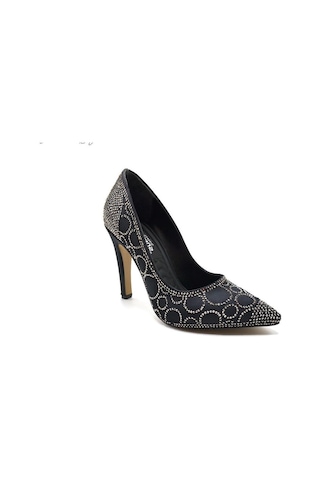 Venüs 23110565y Taşlı Saten Stiletto Kadın Abiye Ayakkabı