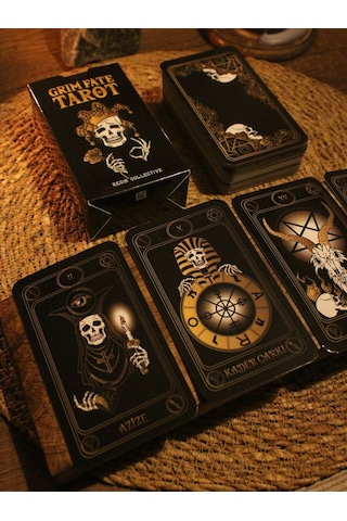 Grim Fate Tarot Destesi - 78 Kart