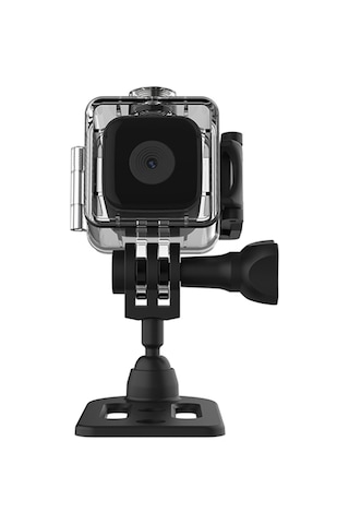 Youtek Sq28 1080p Hd Güneş Görünümü Kamera, Su Geçirmez, Mıknatıslı, Dv Spor Kamerası, Gece Görüşü Fonksiyonu Siyah