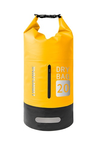 Su Geçirmez Kuru Çanta 20l Omuz Askılı Büyük Kapasiteli Sarı Sarı