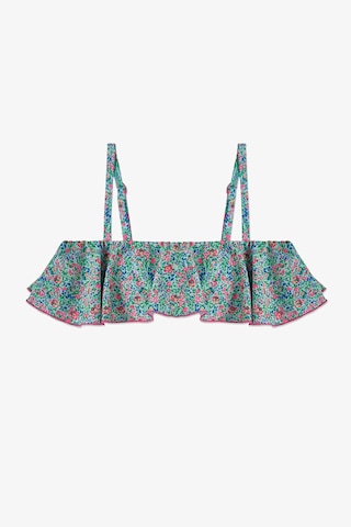 Penti Renkli Kız Çocuk Ditsy Bandeau Bikini Takımı