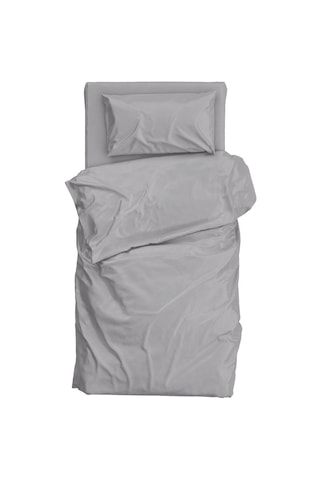 Royam Almira Tek Kişilik İşçi Şantiye Ekonomik Fitted Nevresim Takımı 160 X 240 Gri