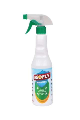 Haşere İlacı, Hamam Böceği, Karınca, Gümüş Böceği, Pire, Sivrisinek, Kara Sinek Biofly 500 Ml