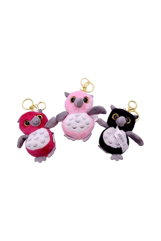 Kızılkaya Peluş Anahtarlık Baykuş Figürlü 2410183 1 Adet Altın