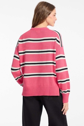 Guess Jeans Gj Ls Cn Kadın Triko Pembe