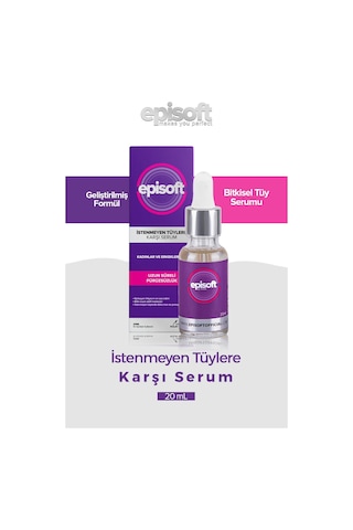 Episoft İstenmeyen Tüylere Karşı Serum 20 ML
