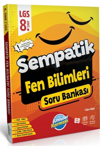 Ünlüler 8. Sınıf Lgs Fen Bilimleri Sempatik Soru Bankası Ünlüler
