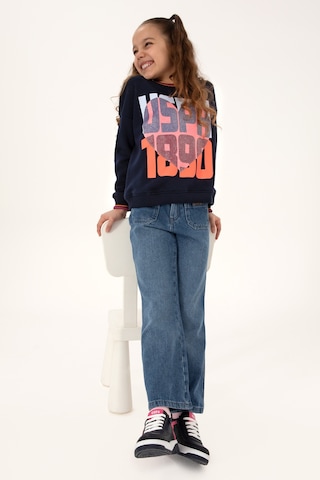 U.s. Polo Assn. Kız Çocuk Lacivert Sweatshirt 50317900-vr033 Lacıvert