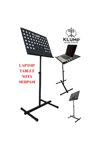 Klmp-nts01 9 Kademeli Şef Tipi Nota Sehpası / Şef Tipi Nota Standı