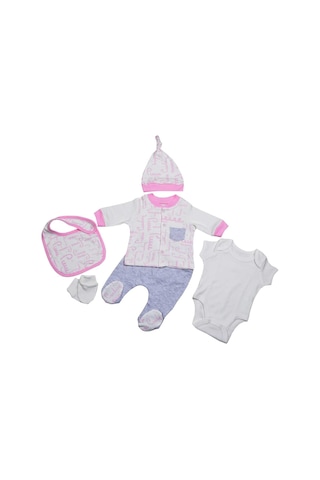 Pierre Cardin Pembe Bebek Yeni Doğan Bebe Set Pembe