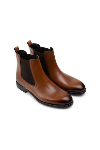 Deery Hakiki Deri Taba Rengi Chelsea Erkek Bot - 01919mtbac01