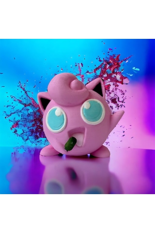Jiglyypuff Pokemon 3d Figürü