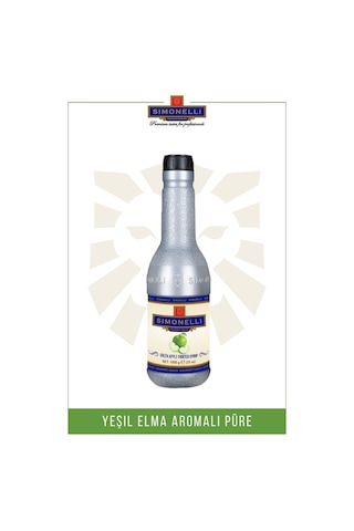 Simonelli Yeşil Elma Meyve Püresi 1 KG