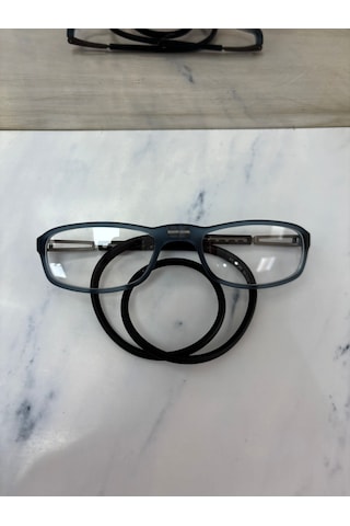 Vi653 Small Beden Unisex Mıknatıslı Mavi Işık Korumalı Gözlüğü Açık Mavi