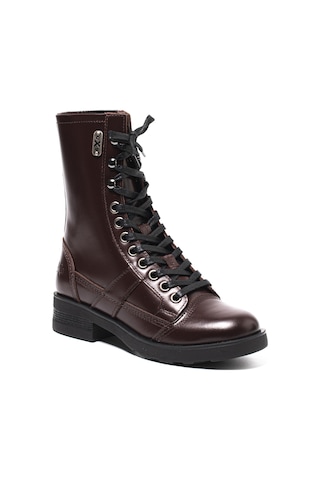 Dark Burgundy Çizme Kadın Oxw002102 Oxs Frank 0021 Mıd W Leather Dk.burgundy Dark Burgundy