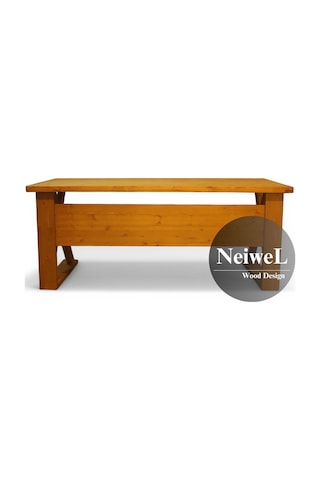 Neiwel Ares X Ahşap Ofis Ve Çalışma Masası x 80 x 240 Açık Ceviz