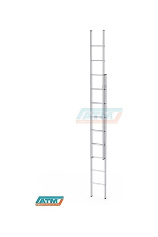 3*2=6 MT 65X25 İKİ PARÇALI SÜRGÜLÜ MERDİVEN