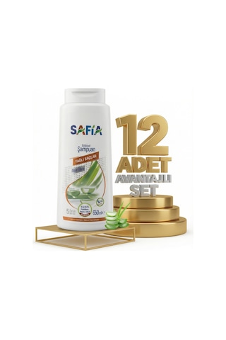 Safia Yağlı Saçlar Şampuan 12x650 Ml
