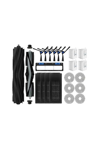 Yalo Yedek Parçaları: X2 Omni / X2 Pro / X2 İçin Ana Yan Fırça Kapağı, Hepa Filtresi, Paspas Bezleri, Toz Torbası