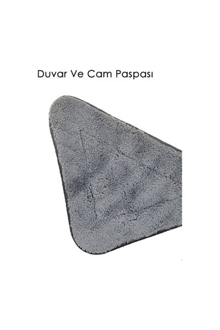 Üçgen Cam Silecekli Beyaz Köşe Mop 148 CM