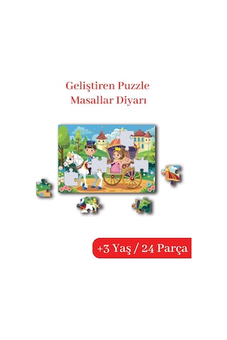 Çocuk Akademi Puzzle Masallar Diyarı