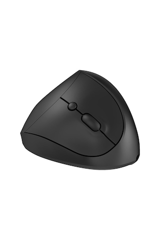 Hxsj X10 2.4g Kablosuz Dikey Fare Ergonomik Fare 3 Aşamalı Ayarlanabilir Dpı Dahili 600mah Şarj Edilebilir Lityum Pil Siyah 001