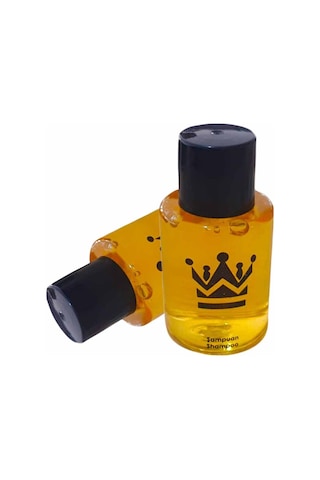 100 Adet Standart Otel Tipi Mini Duş Şampuanı 30 Ml Silindir Şişe Tek Kullanımlık Kullan At Diğer