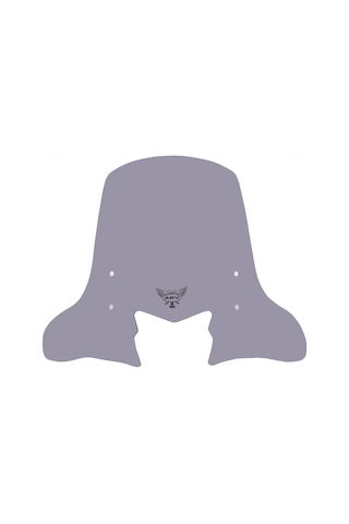 ABV Honda Dio El Korumalı Füme Tur Camı 59 x 72.5 CM (21-25) + Bağlantı Ekipmanı