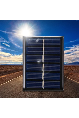 Youmex 0.3w 3v 100ma Çok Kristal Silikon Güneş Paneli, Ip65 Su Geçirmez, Dış Mekan Ve Dıy Projeleri İçin 65x48mm