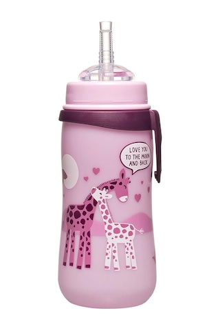 Nip Pipetli Bardak 330 ML Pembe