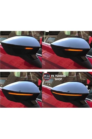 Seat İbiza Ayna Sinyali Dinamik Led Kayar Sinyalli 2017 ve Üzer