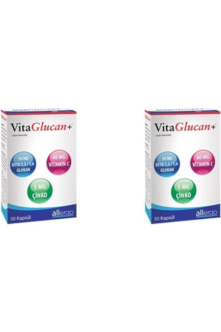 Vitaglucan Betaglucan 30 Kapsül - 2 Adet
