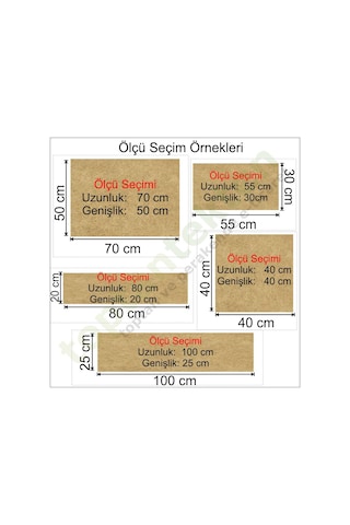 Kontreko Ham Mdf 18 Mm Kalınlık
