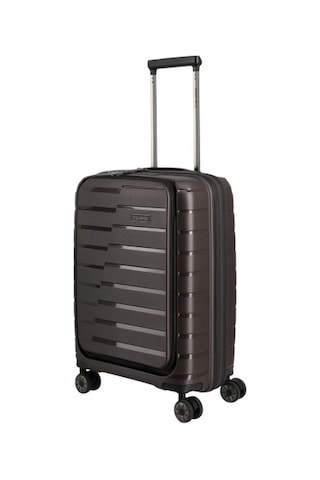 Travelite Ön Cepli Air Base Trolley S Kabin Boy Valiz Kahverengi