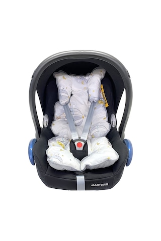 Ezh 8010 Puset ve Oto Koltuğu Minderi Beyaz-Gri