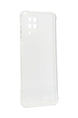 Galaxy A12 Kılıf Zore Kamera Korumalı Nitro Anti Shock Silikon Renksiz