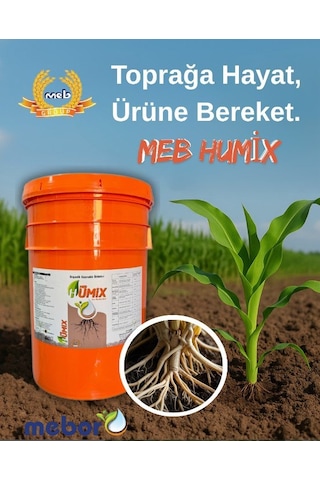 Meb Humix 20 Lt %10 Organik Madde, %12 Hümik+fülvik Asit 20 L