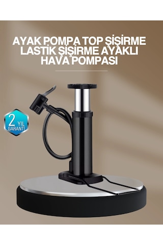 Extra Güçlü Ayak Pompası Otomobil Motosiklet Bisiklet Uyumlu 1