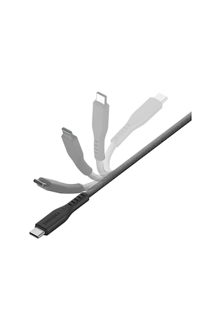 Flow 1.5m 60w Type-c To Lightning Pd Hızlı Şarj Kablo - Siyah