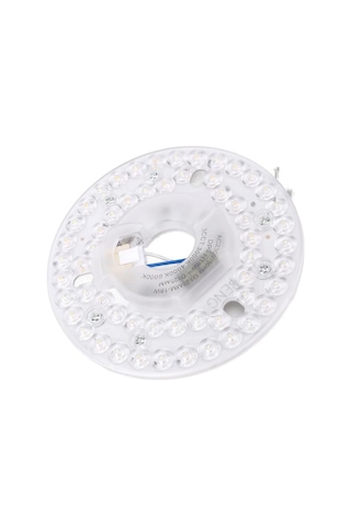 18w Kısılabilir Yuvarlak Led Tavan Fanı Yedek Modülü - 12.5 Cm 4.92 İnç 3 Ayarlı Işık Plakası