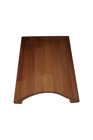 Salata Tahtası, Doğal Kayın Ağacı, Kesme Tahtası, Kanallı 34cm 22cm 3cm Ahşap