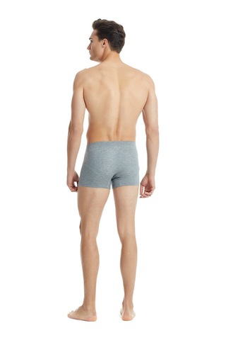 Blackspade Erkek Modal Elastan Boxer Silver 9310 - Gri Melanj