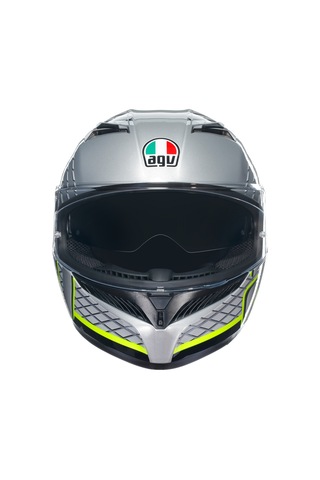 Agv K3 Fortify Blk Fluo Motosiklet Kaskı