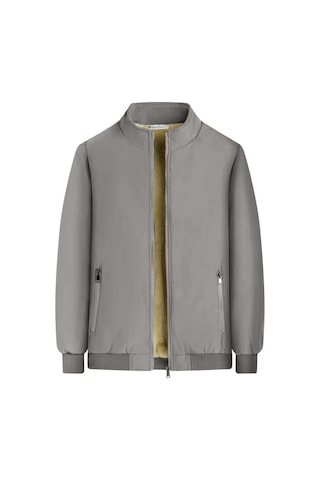 Ghassy Co Erkek Su İtici İçi Peluş Astarlı Ultra Isı Yalıtımlı Dik Yaka Mont Vizon