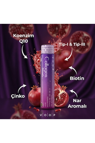 Collagen Beauty Yüksek Biyoaktif Hidrolize Kolajen 7 Tüp