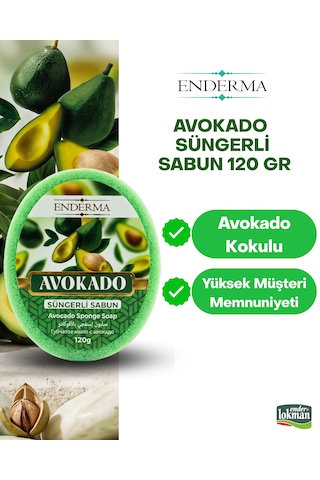Avokado Süngerli Sabun 120gr