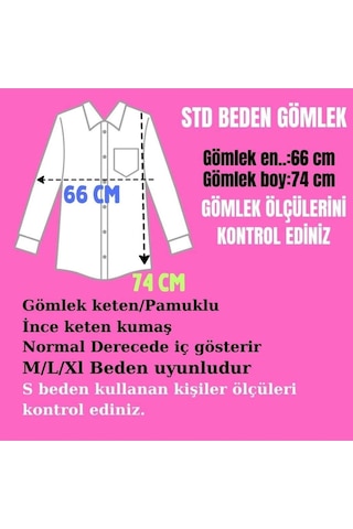 Oversize Keten Boyfrend Gömlek. Bej
