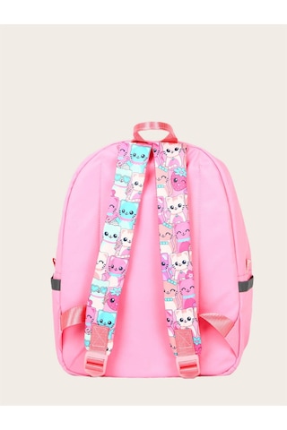 Supercute Two İn One Sırt Çantası - Pink Cat - Pembe