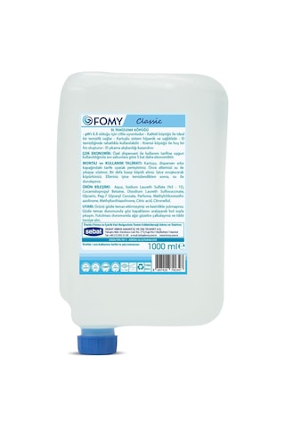 Fomy Classic Köpük Sabun 1 L Fomy Classic Köpük Sabun 1 L